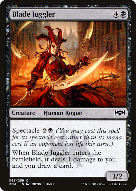 Blade Juggler (RNA-063) (Foil)
