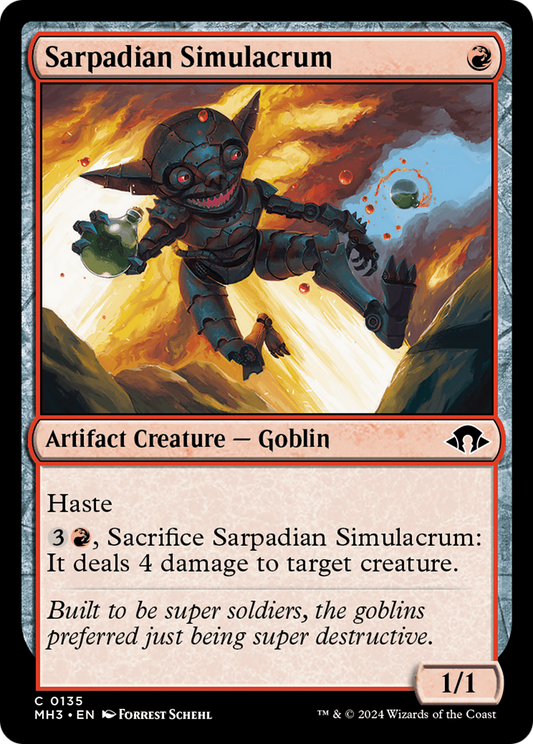 Sarpadian Simulacrum (MH3-135) (Foil)
