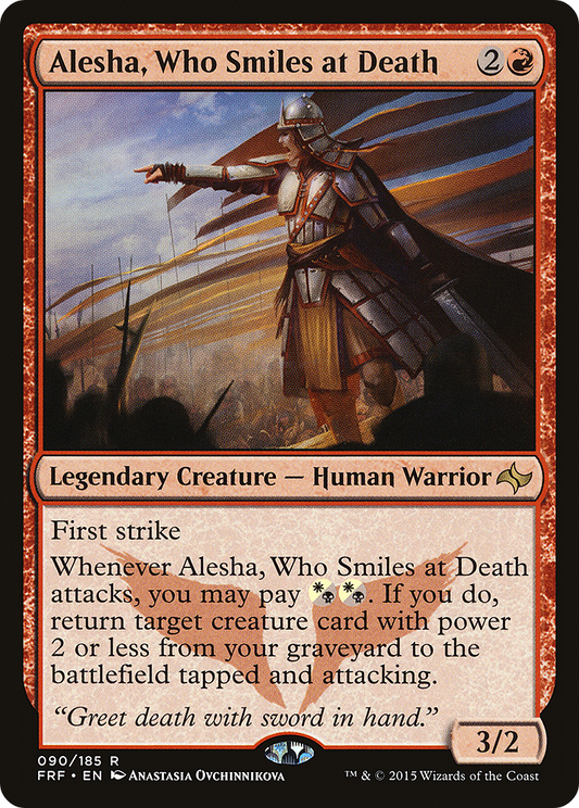 Alesha, Who Smiles at Death (FRF-090)