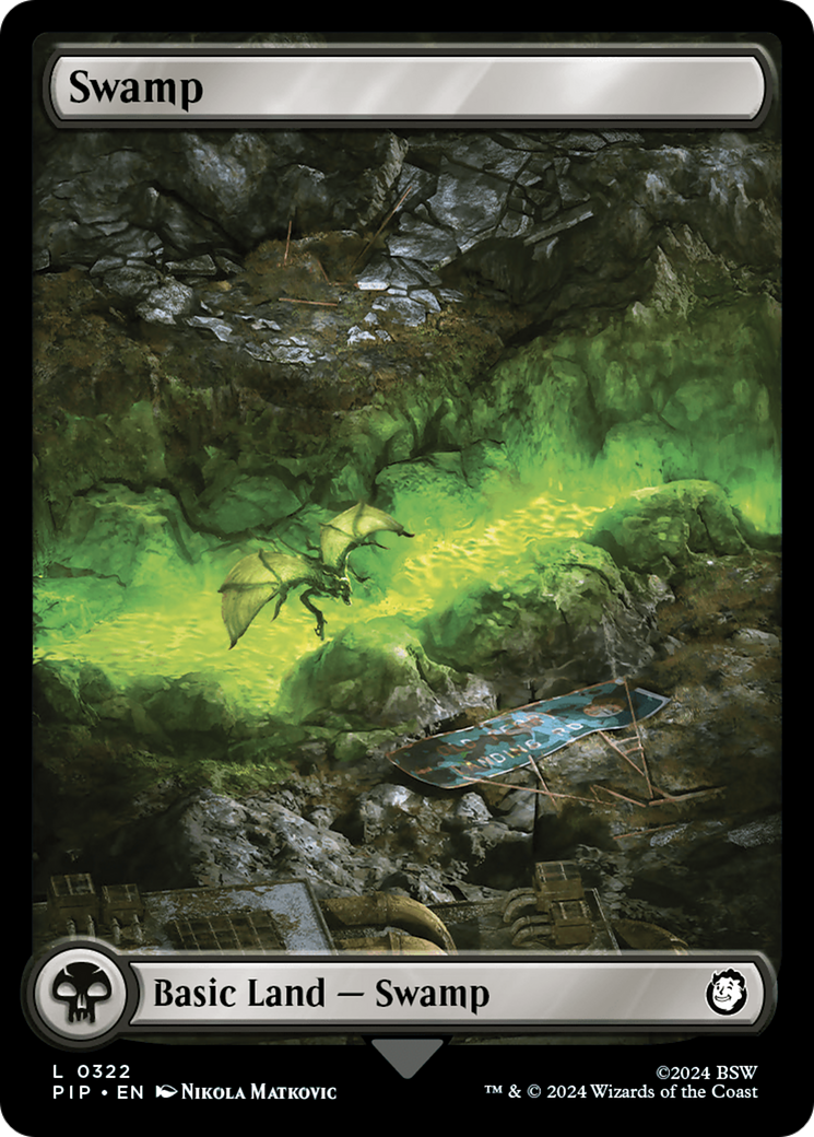 Swamp (PIP-322) (Full Art) (Foil)