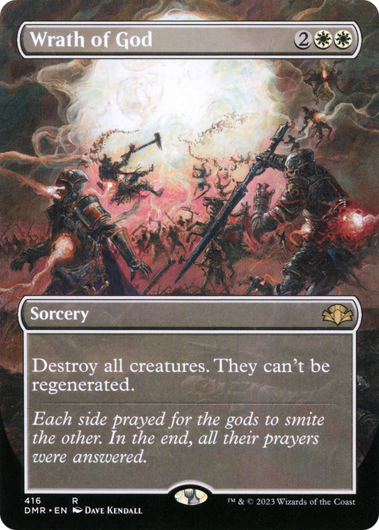 Wrath of God (DMR-416) (Borderless) (Foil)