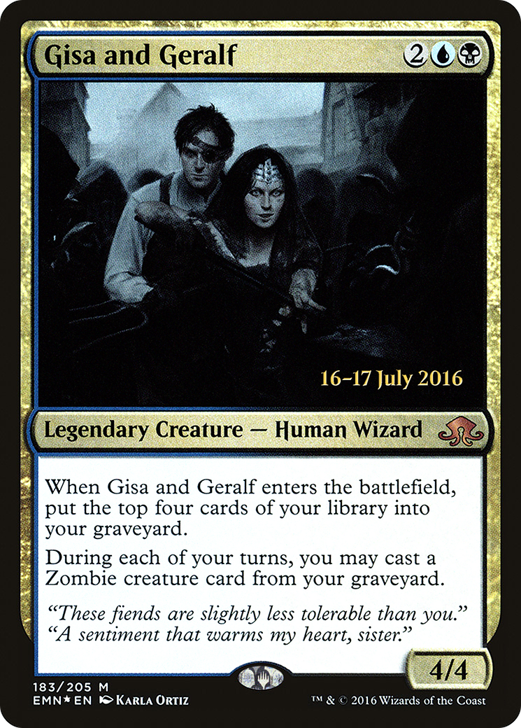 Gisa and Geralf (PRE-183S) (Foil)