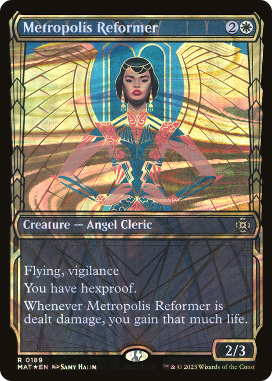 Metropolis Reformer (MAT-189) (Showcase) (Halo) (Foil)