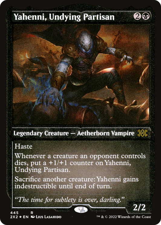 Yahenni, Undying Partisan (2X2-445) (Etched Foil)