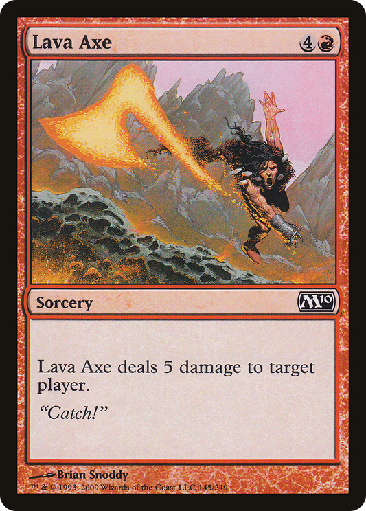 Lava Axe (M10-145) (Foil)