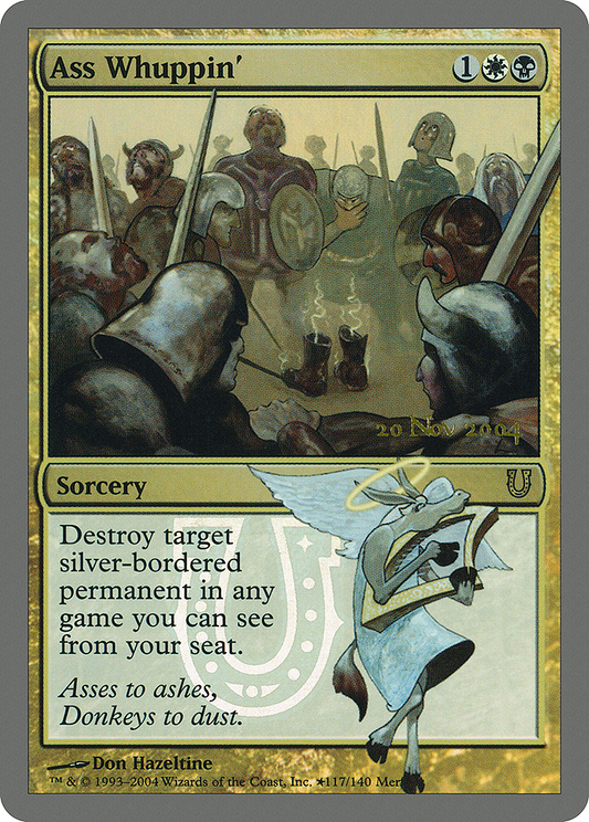 Ass Whuppin' (LARP-117★) (Foil)