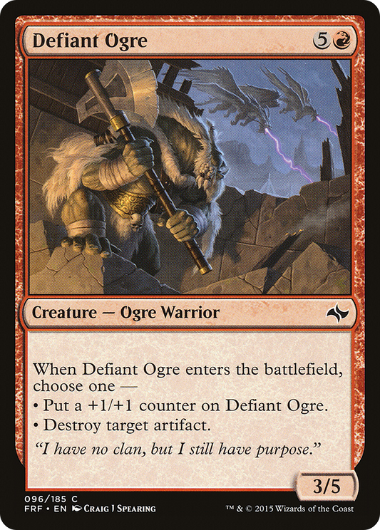 Defiant Ogre (FRF-096)