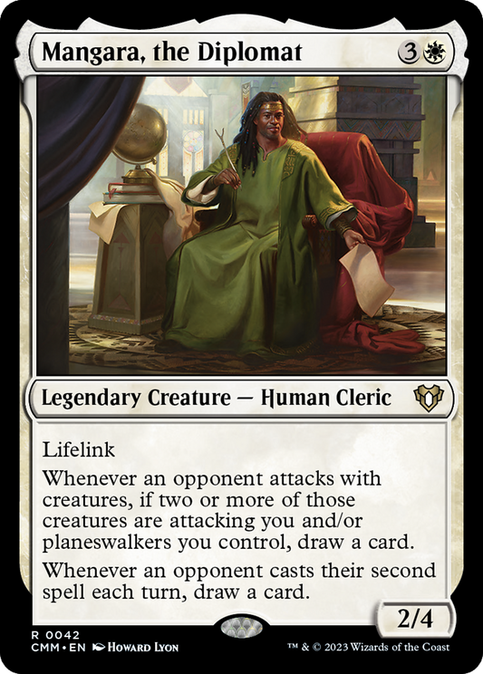 Mangara, the Diplomat (CMM-042) (Foil)