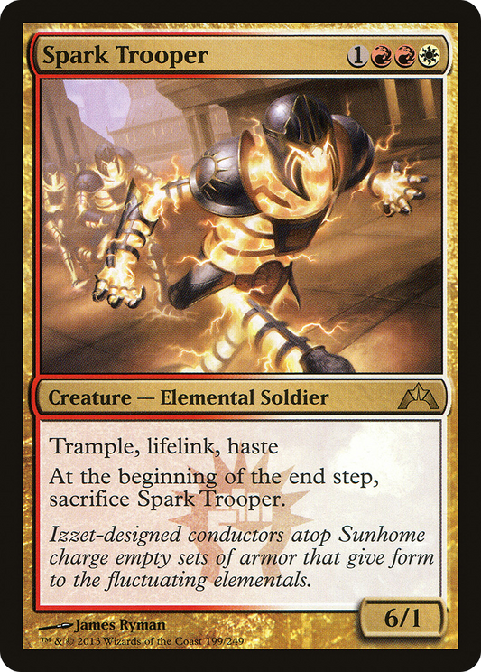 Spark Trooper (GTC-199) (Foil)