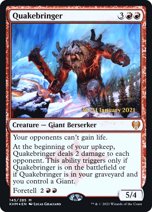 Quakebringer (PRE-145S) (Foil)