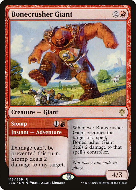 Bonecrusher Giant // Stomp (ELD-115)