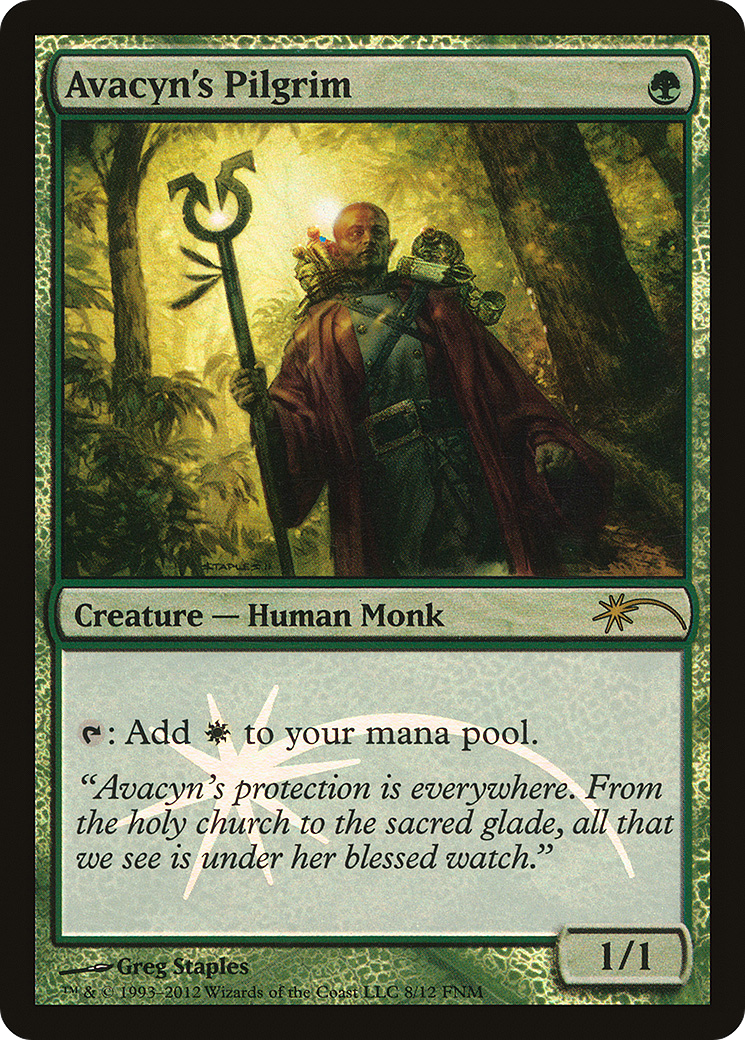 Avacyn's Pilgrim (FNM-008) (Foil)