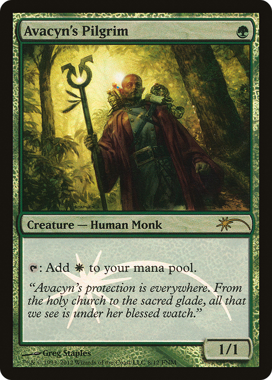 Avacyn's Pilgrim (FNM-008) (Foil)