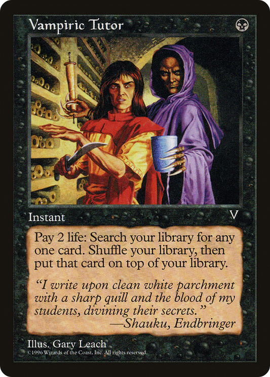 Vampiric Tutor (VIS-072)