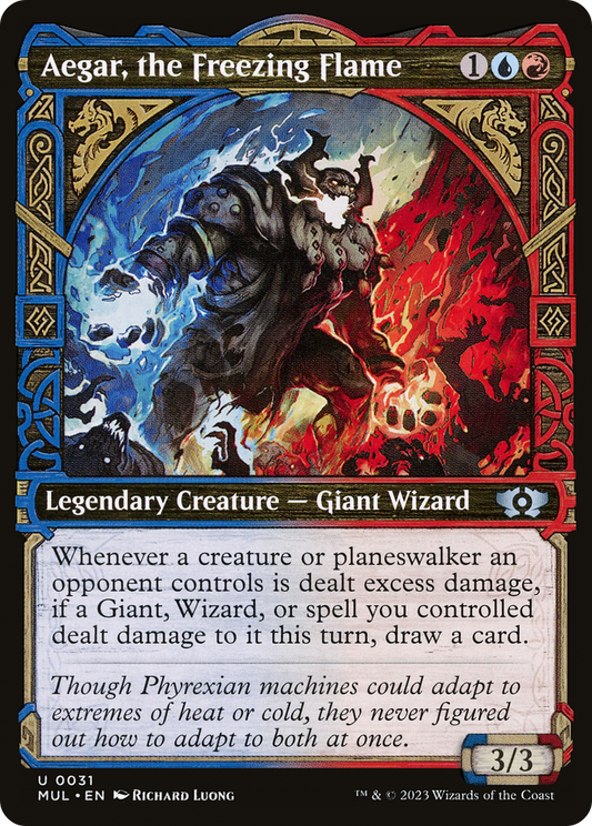 Aegar, the Freezing Flame (MUL-031) (Showcase)