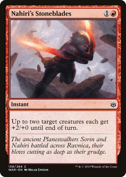 Nahiri's Stoneblades (WAR-139)