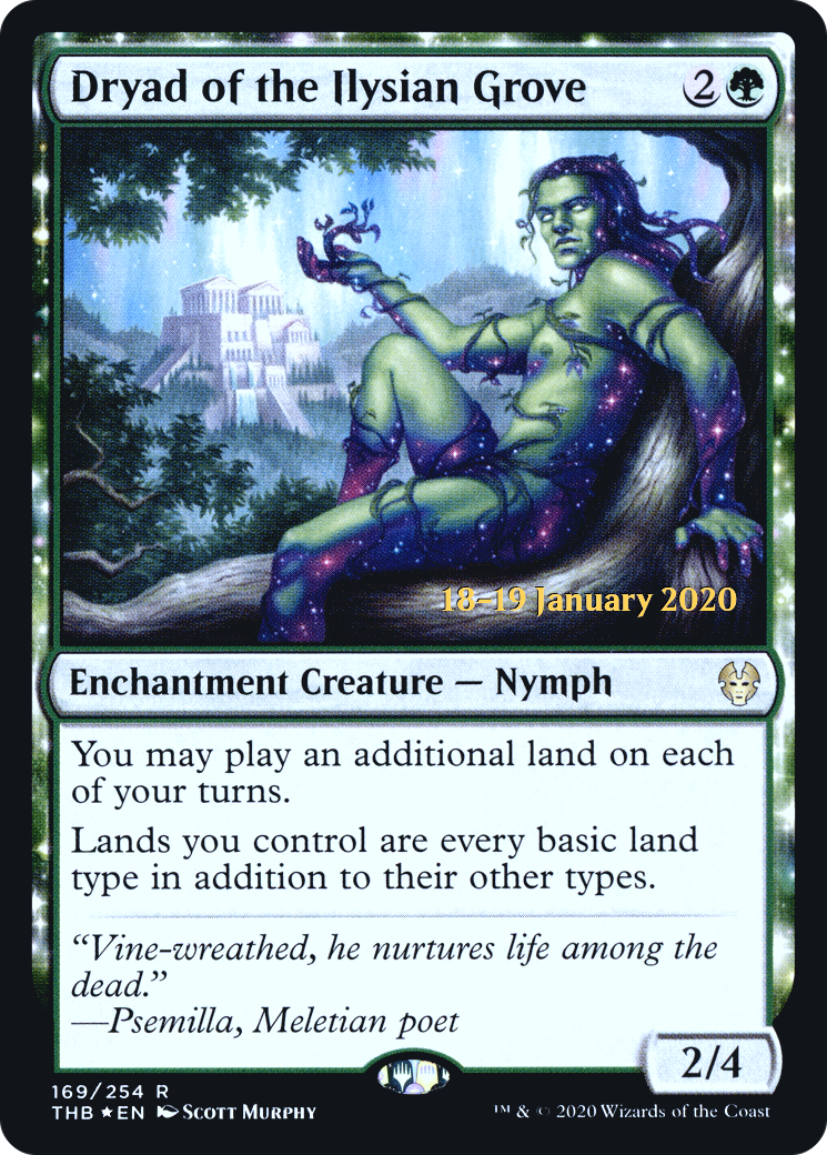 Dryad of the Ilysian Grove (PRE-169S) (Foil)