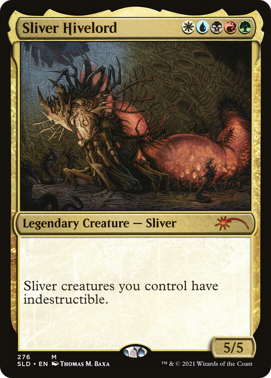 Sliver Hivelord (SLD-276) (Foil)