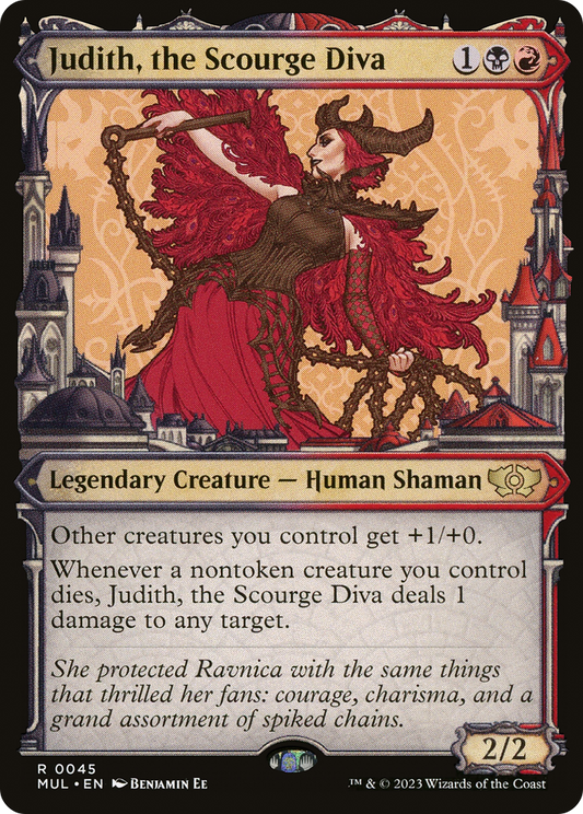 Judith, the Scourge Diva (MUL-045) (Showcase) (Foil)