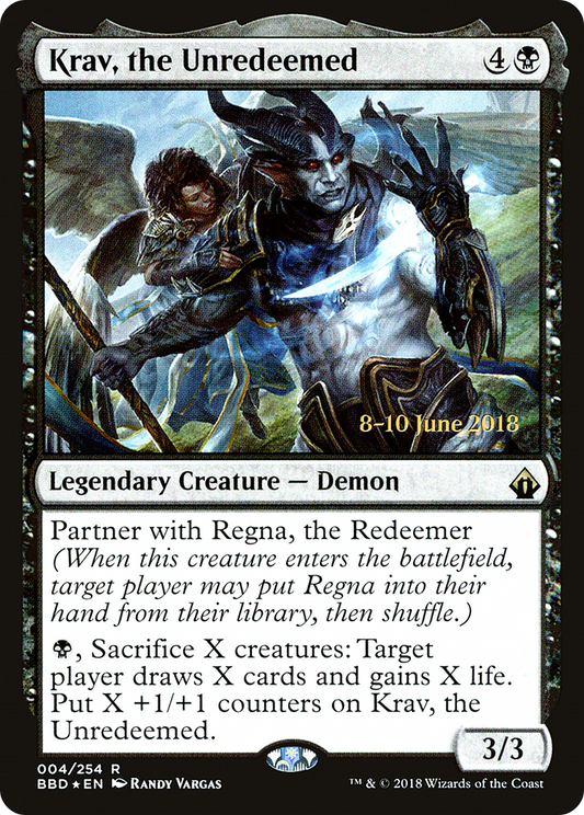 Krav, the Unredeemed (LARP-04S) (Foil)