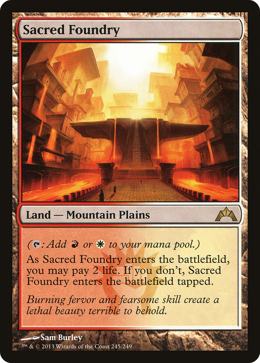 Sacred Foundry (GTC-245) (Foil)