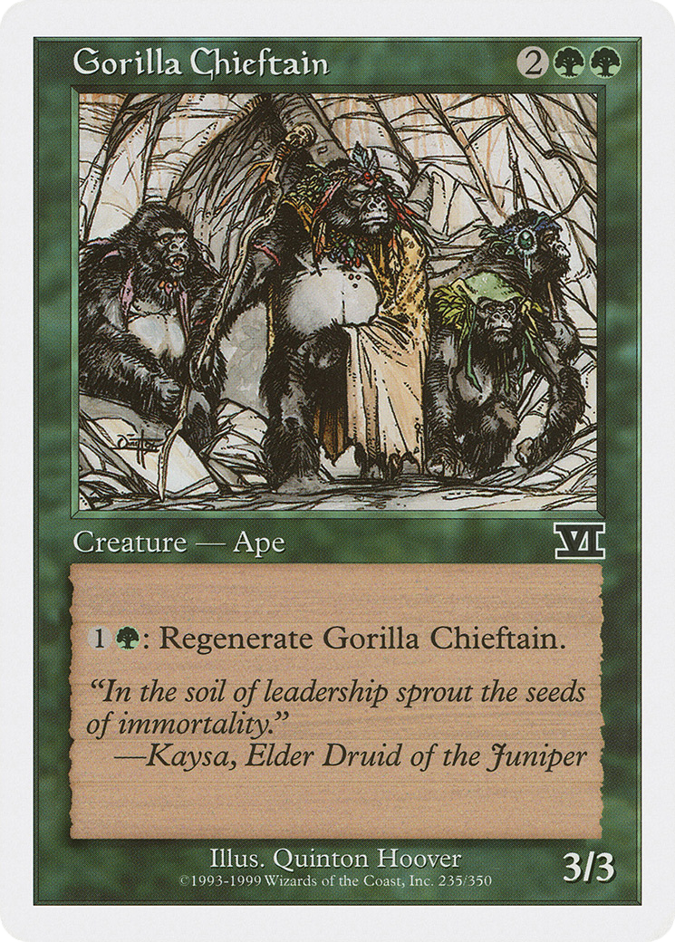 Gorilla Chieftain (6ED-235)