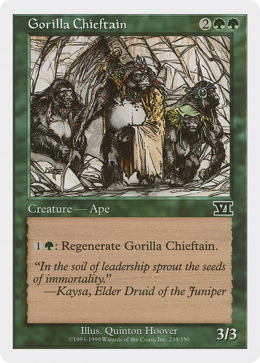Gorilla Chieftain (6ED-235)