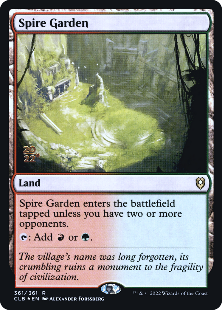 Spire Garden (PRE-361S) (Foil)