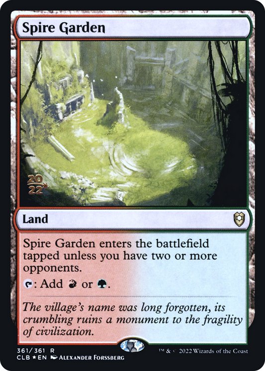 Spire Garden (PRE-361S) (Foil)