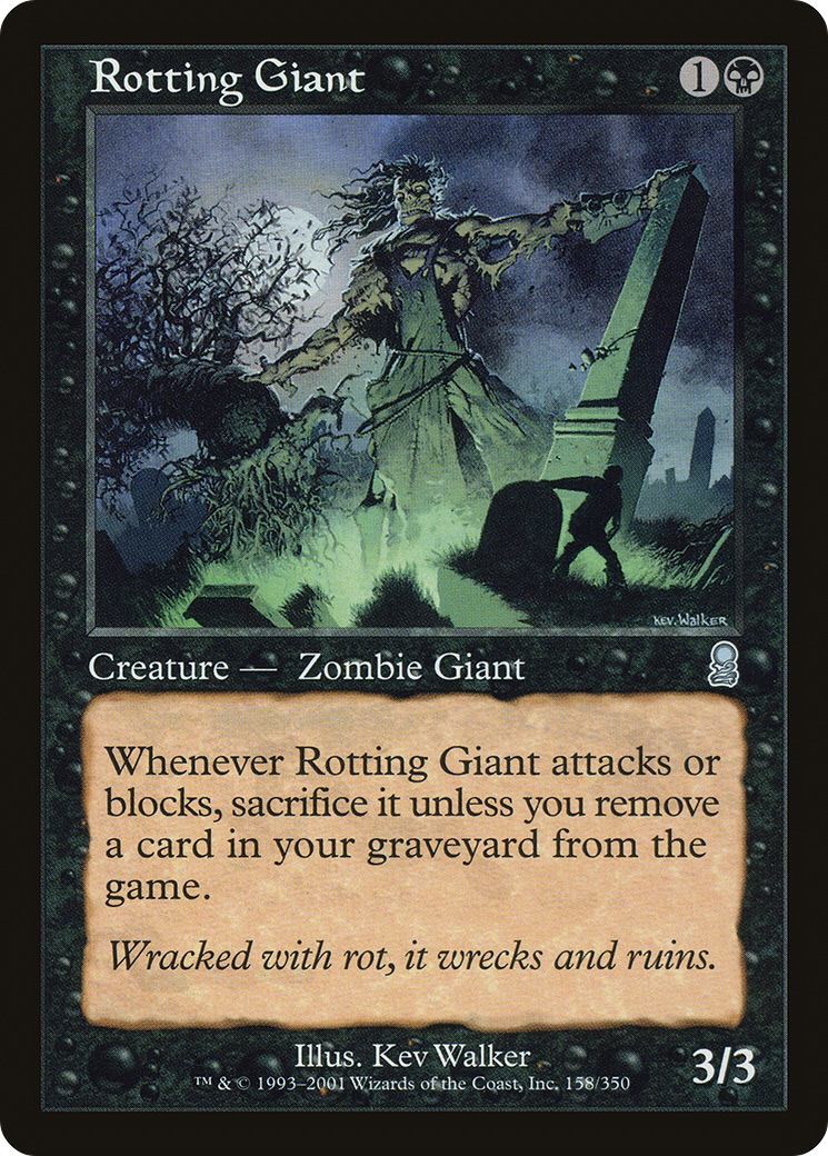 Rotting Giant (ODY-158) (Foil)