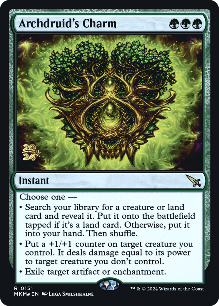 Archdruid's Charm (PRE-151S) (Foil)