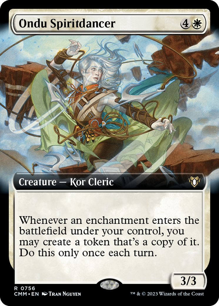 Ondu Spiritdancer (CMM-756) (Extended Art) (Foil)
