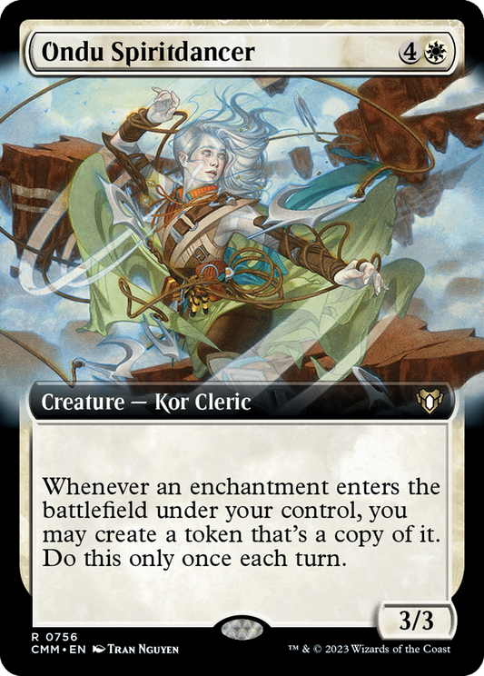 Ondu Spiritdancer (CMM-756) (Extended Art) (Foil)