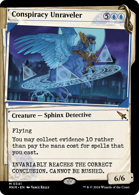Conspiracy Unraveler (MKM-341) (Showcase) (Foil)