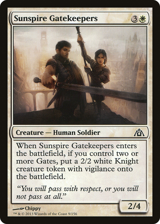 Sunspire Gatekeepers (DGM-009) (Foil)