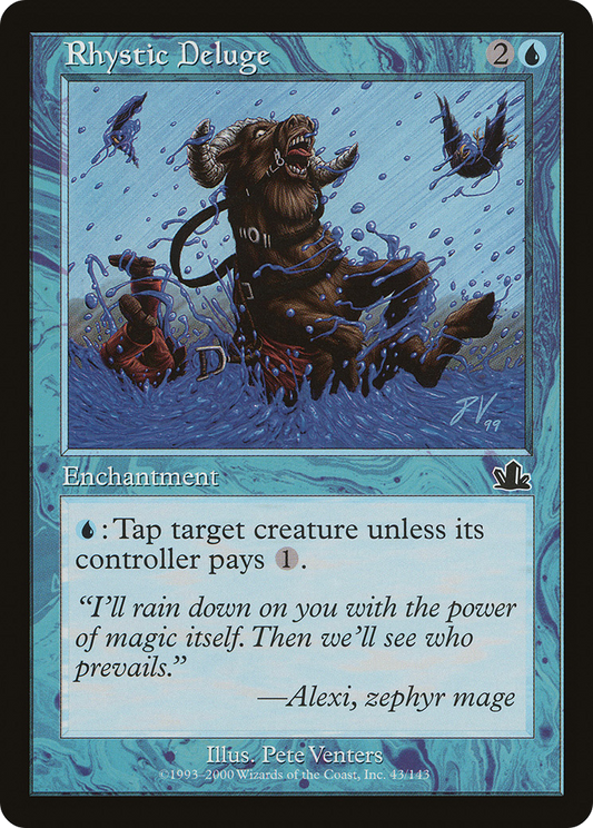 Rhystic Deluge (PCY-043) (Foil)