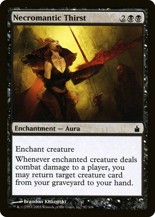 Necromantic Thirst (RAV-097) (Foil)