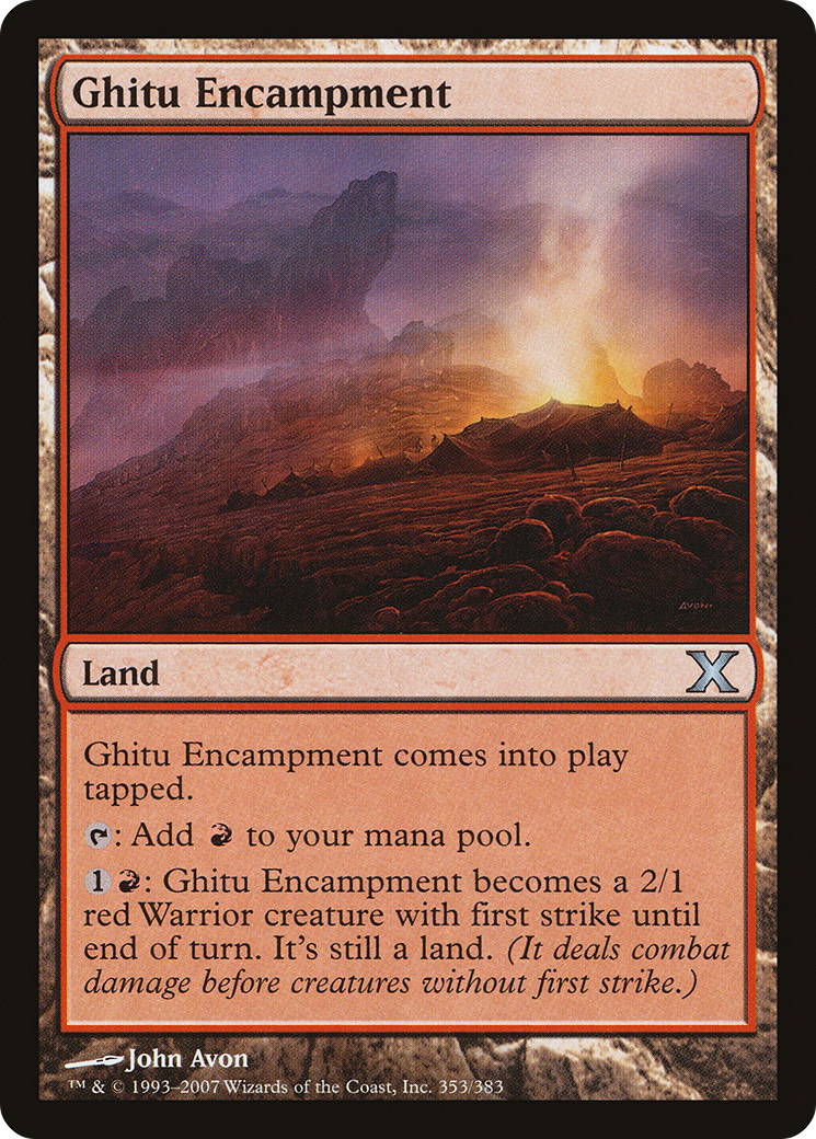 Ghitu Encampment (10E-353)