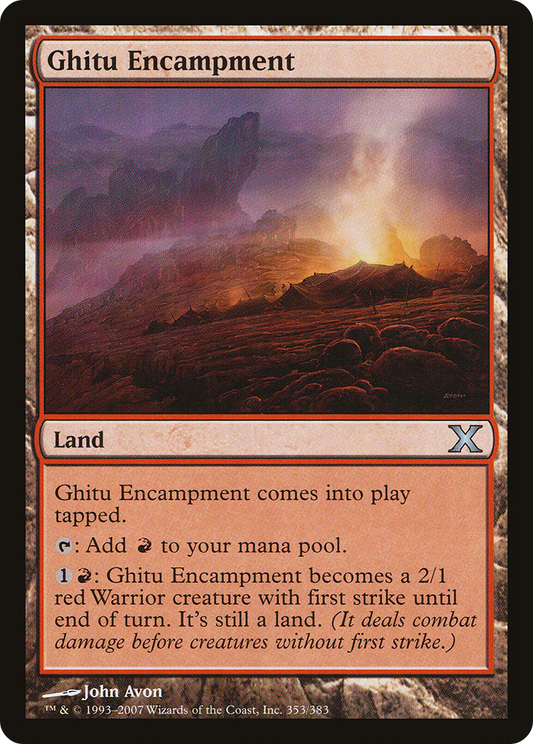Ghitu Encampment (10E-353)