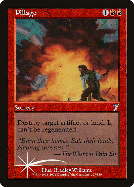 Pillage (7ED-207★) (Foil)