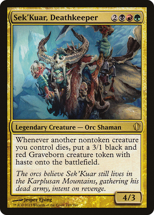 Sek'Kuar, Deathkeeper (C13-210)