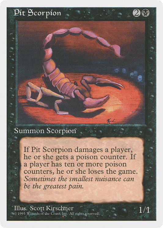 Pit Scorpion (4ED-153)