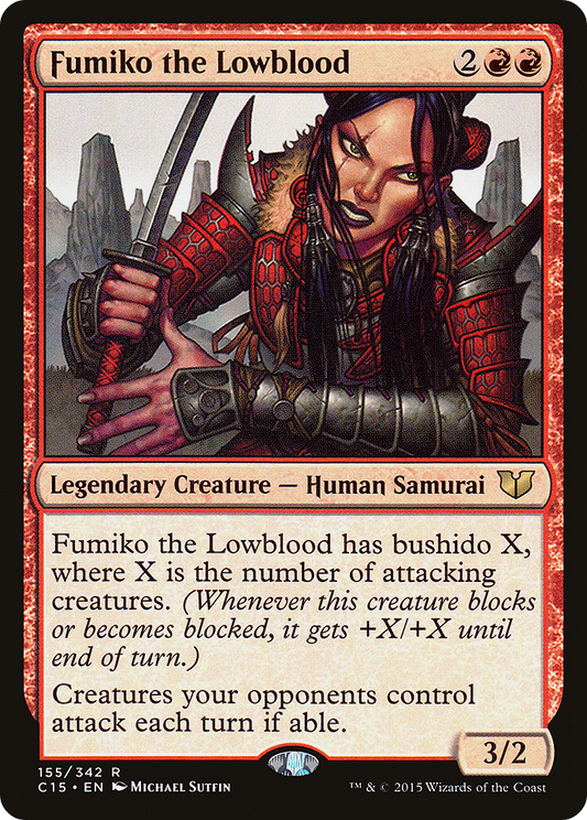 Fumiko the Lowblood (C15-155)