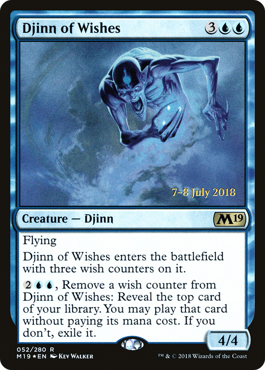 Djinn of Wishes (PRE-52S) (Foil)