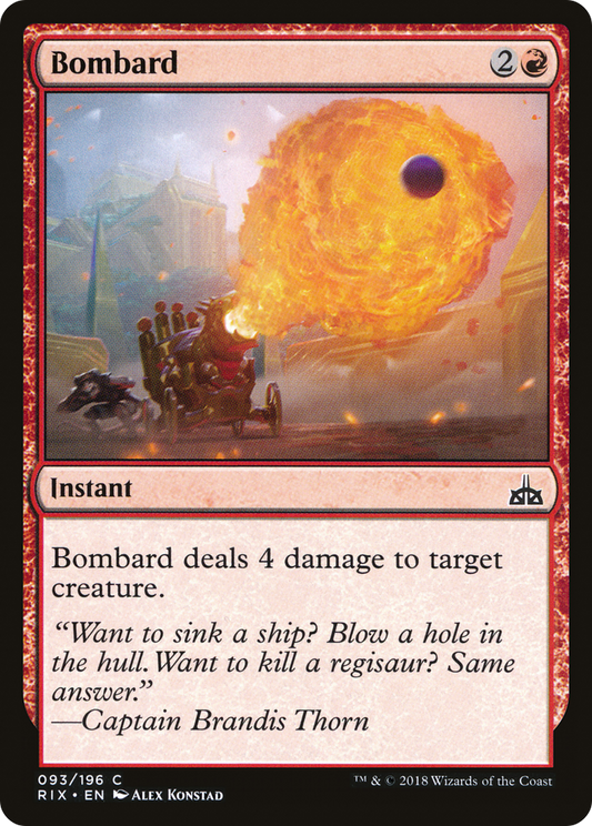Bombard (RIX-093) (Foil)