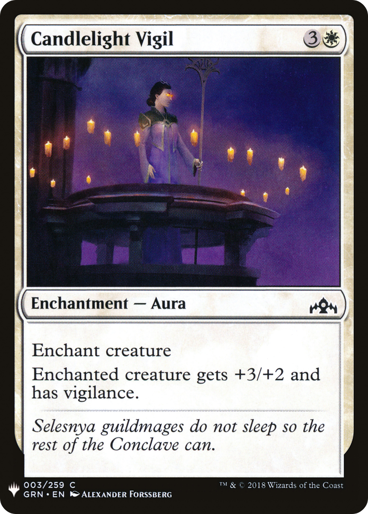 Candlelight Vigil (LIST-GRN-3)