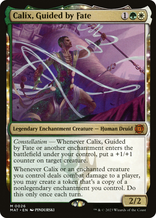 Calix, Guided by Fate (MAT-026) (Foil)