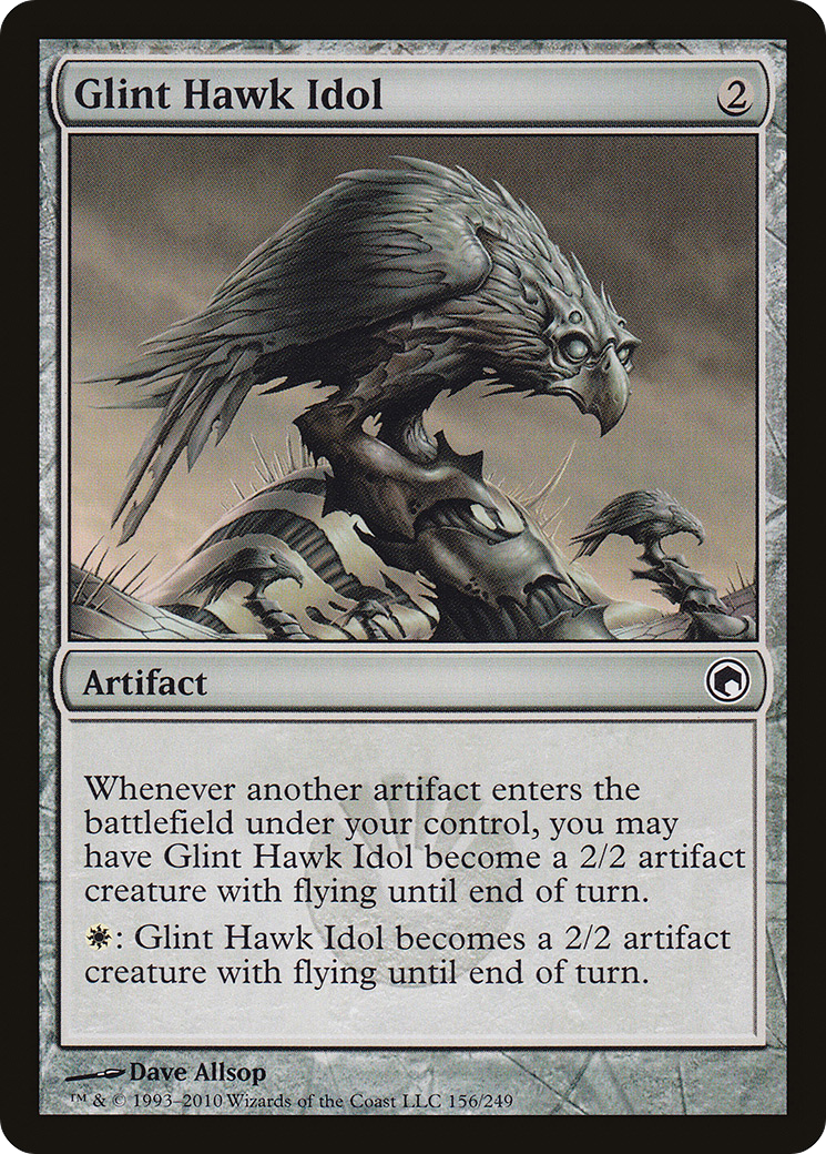 Glint Hawk Idol (SOM-156) (Foil)