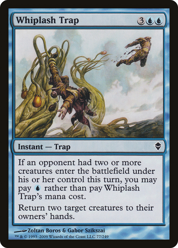 Whiplash Trap (ZEN-077) (Foil)