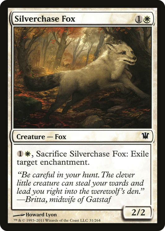 Silverchase Fox (ISD-031) (Foil)